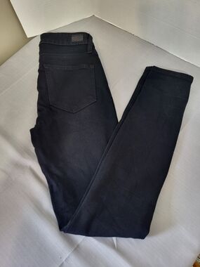 PAIGE Black Denim Jeans, Size 28